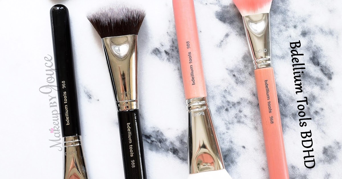 MakeupByJoyce ** ! Review + Comparison Bdellium Tools BDHD Brushes