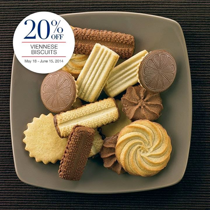 D.I.G.G.DAVAO Marks & Spencer 20 off on Viennese Biscuits till June 15, 2014 D.I.G.G.DAVAO Marks & Spencer 20 off on Viennese Biscuits till June 15, 2014