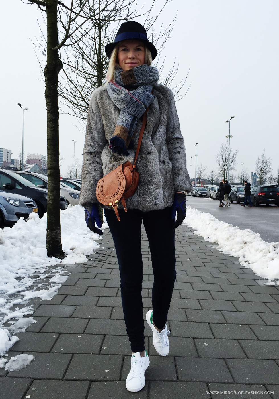 stan smith winter outfit