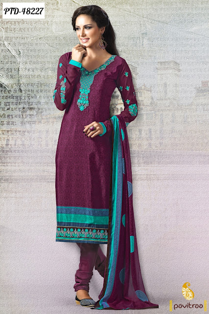 Trendy maroon crepe creape casual salwar kameez online shopping at pavitraa.in
