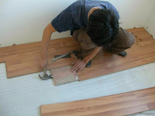 cara membuat lantai kayu