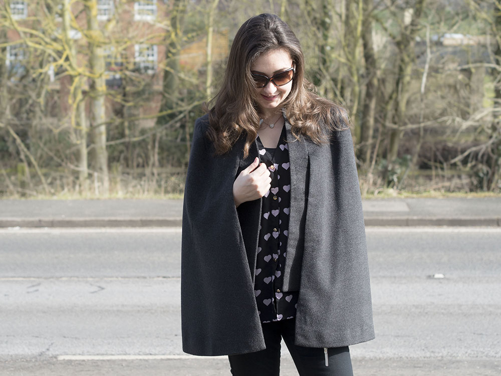 OOTD | Stepping Into Spring With A Cape Coat