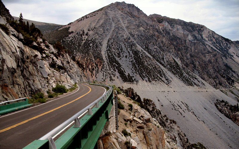 Tioga Pass a Wild Ride in California, USA Snow Addiction News