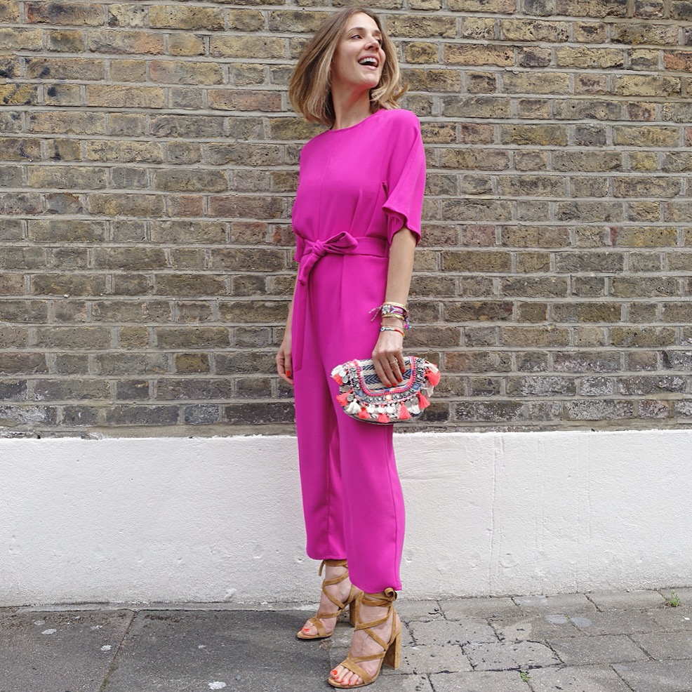 Wearing It Today The pink jumpsuit of my dreams
