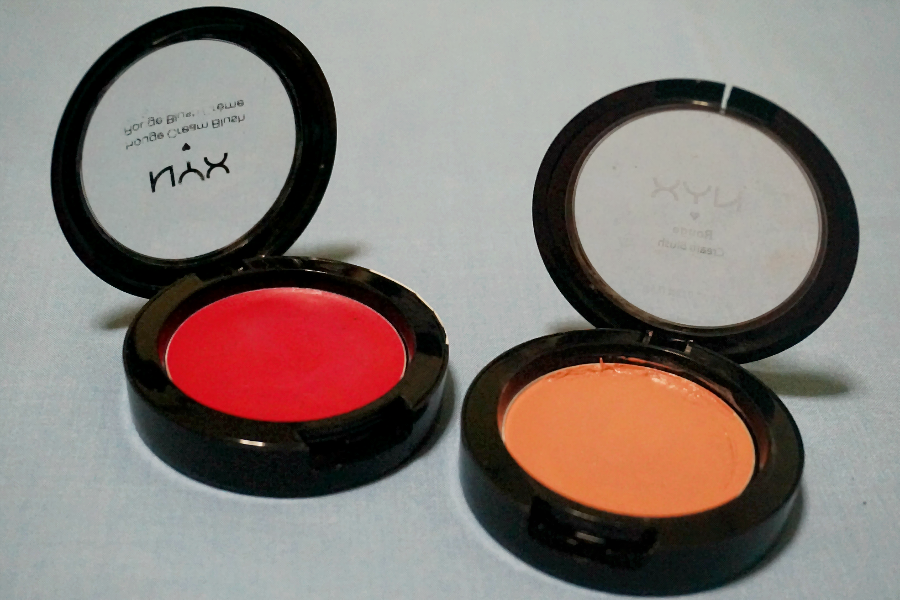 NYX Rouge Cream Blush in Red Cheeks and Rose Petal