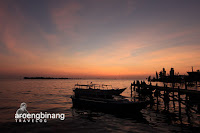 dermaga kayu fort rotterdam