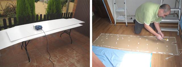 Zoila&Juan: Forrar armario empotrado