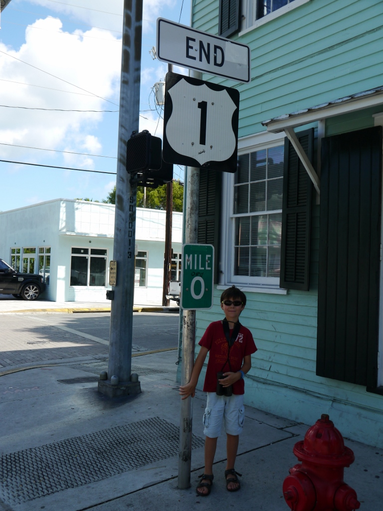 Highway 1 End Key West Florida