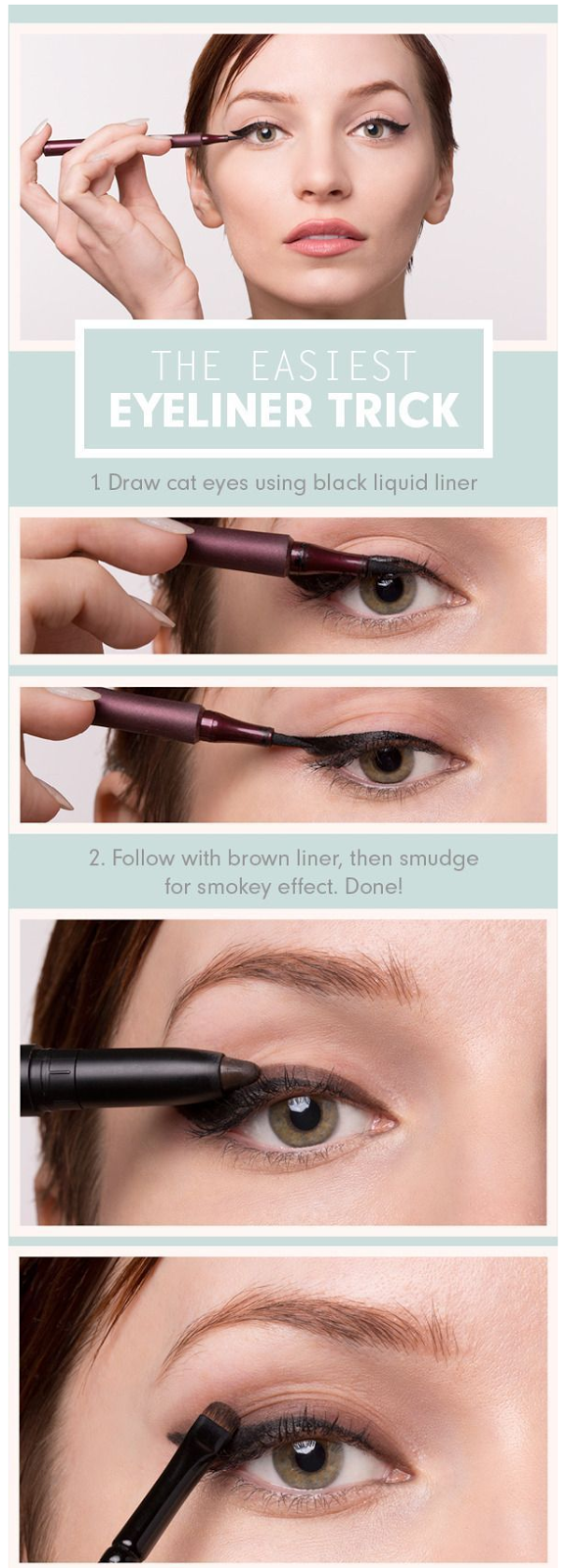 The Easiest Eyeliner Tricks Ever USA Fashion Trends