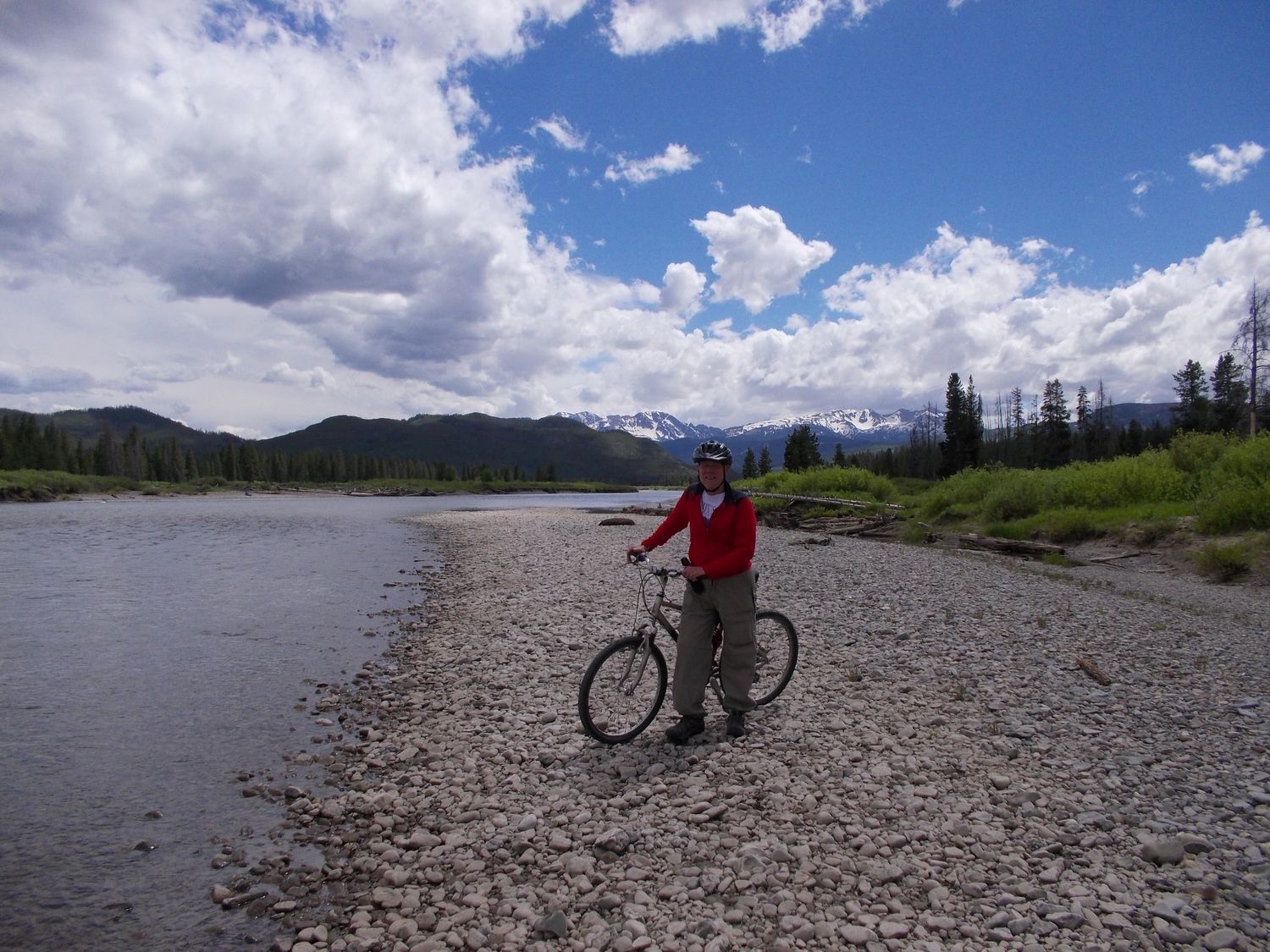Dave'n'Kathy's Vagabond Blog Cycling Grassy Lake Road