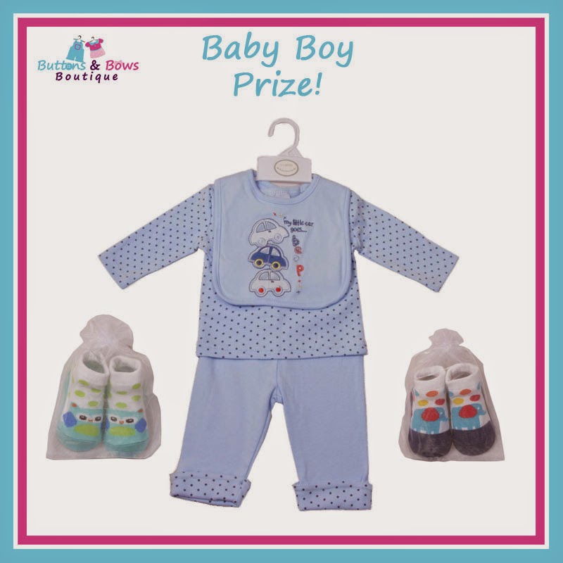 Giveaway  Win A Beautiful ThreePiece Baby Clothes Set  Love of Living