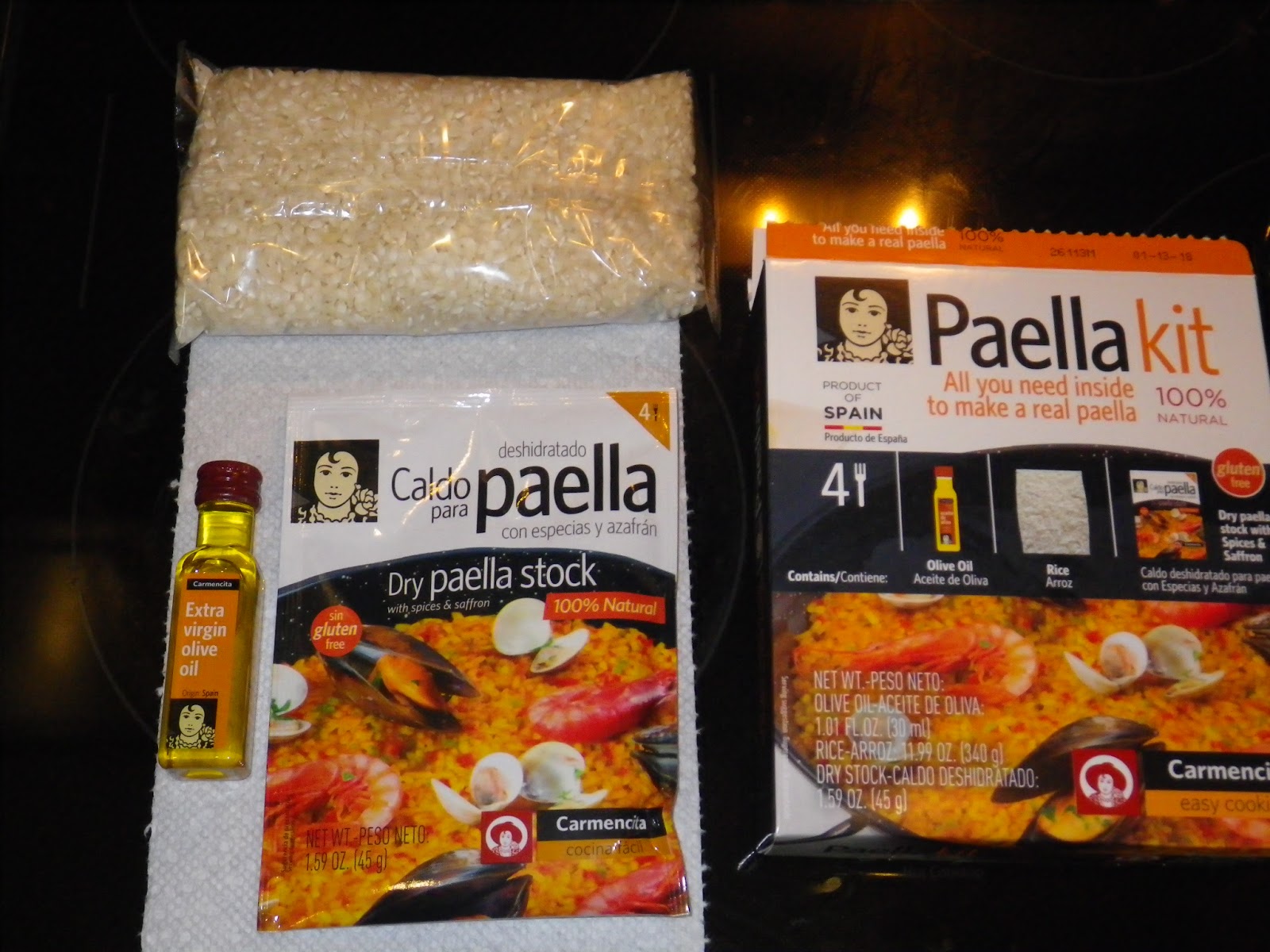 That Food Guy Seafood Paella from a Kit