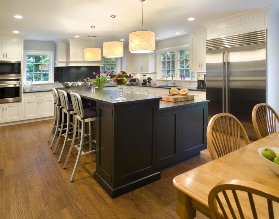 Design A Kitchen Island: L Shaped Kitchen with Island Ideas
Island Shaped Kitchen Layout