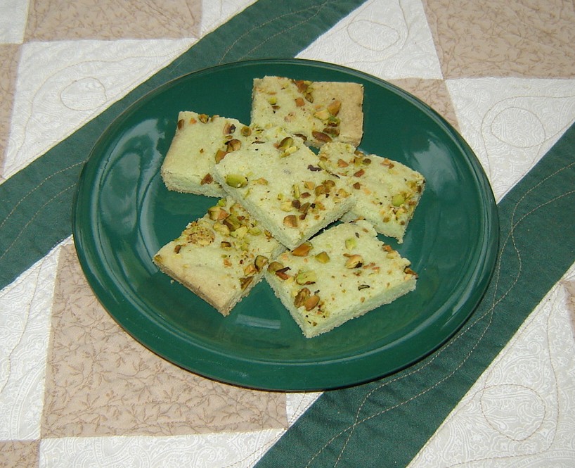 SPIRAL Pistachio Shortbread