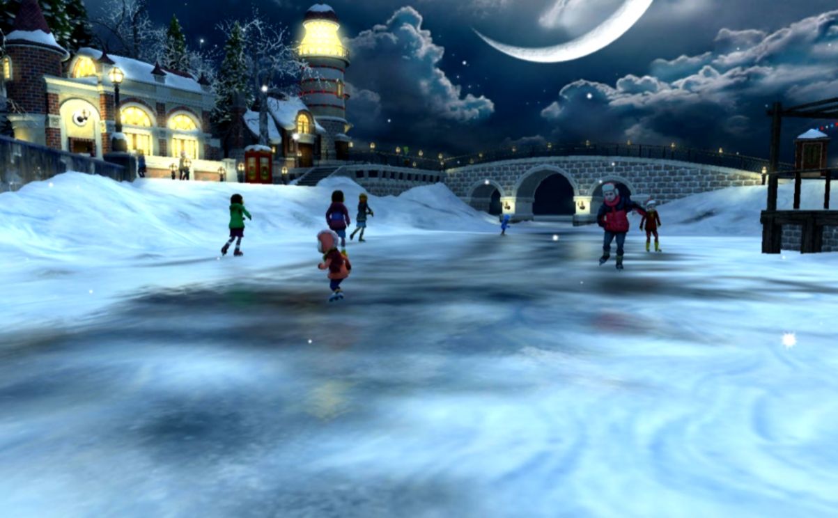 Skating Ice Arena