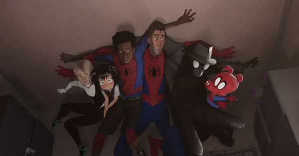 Spider Man Into The Spider Verse Movie Poster By Doaly