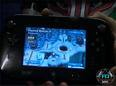 Nintendo Wii U Game pad screen