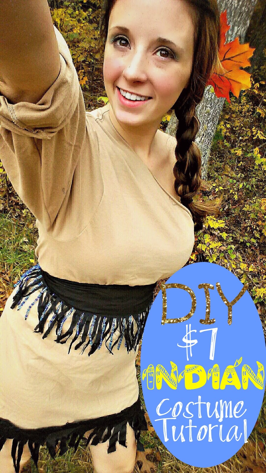 Becca Guffey DIY 7 Indian Costume Tutorial