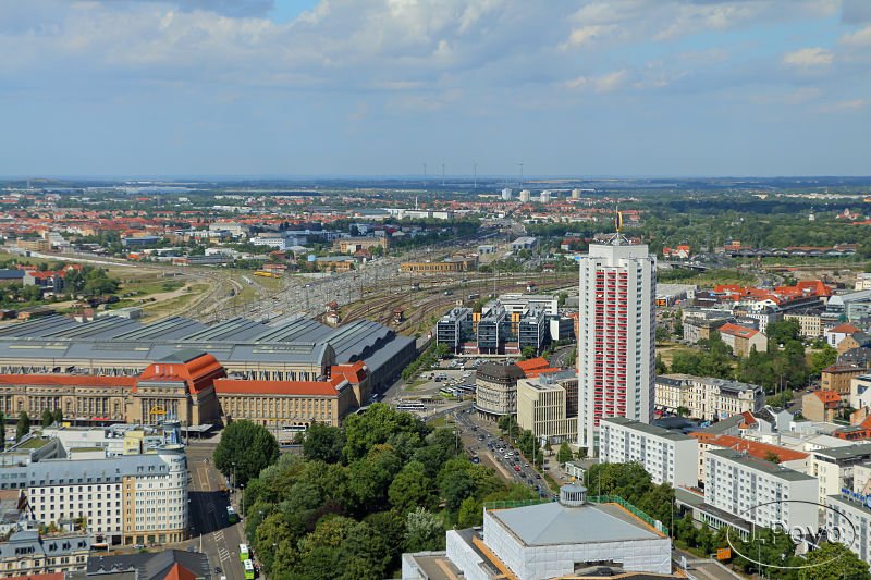 Estación de tren de Leipzig