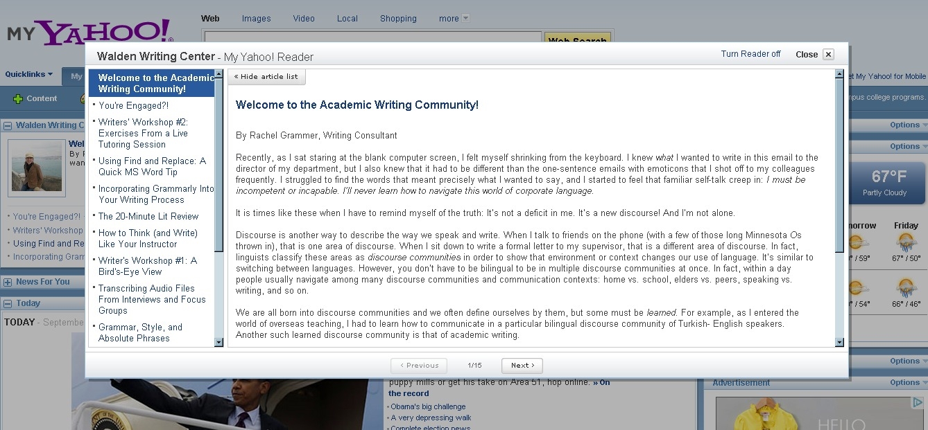 How RSS Changed My Life . . . or at Least My Reading Habits