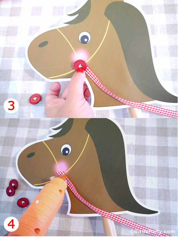DIY Toy Horse Barnyard Birthday Photo Booth Props Party Ideas Party