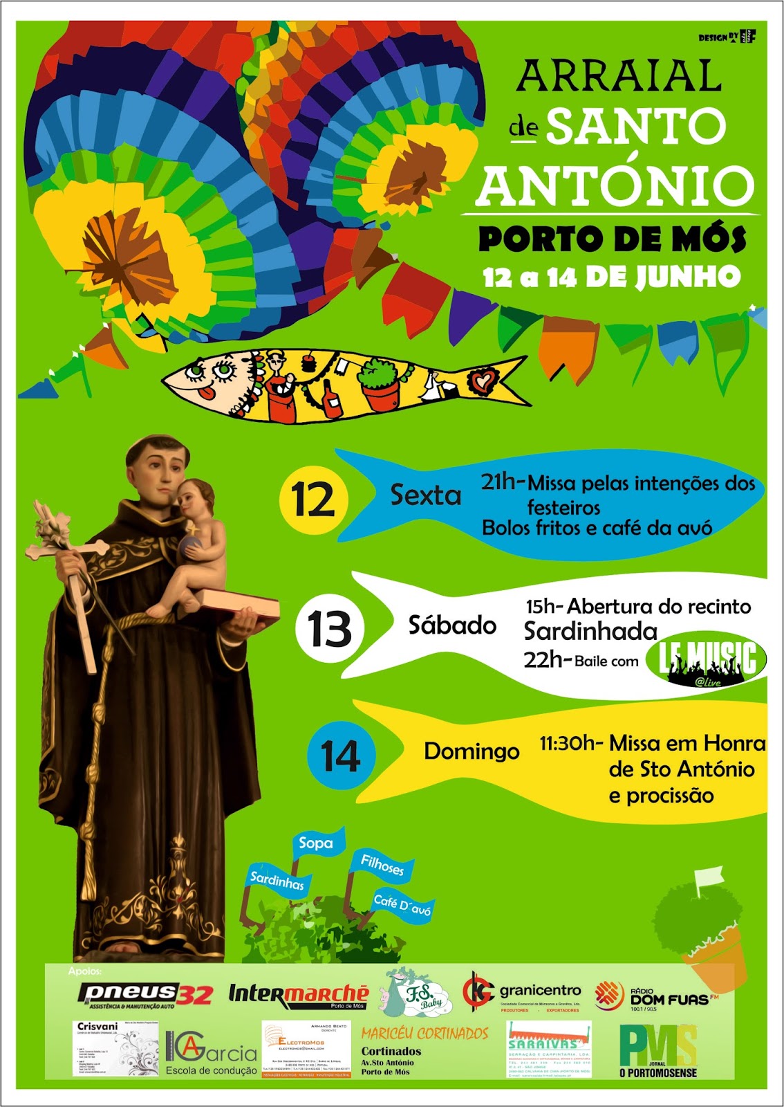 Festa de Santo António Paróquia Porto de Mós