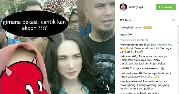 Tampil Pucat Ini Foto Mulan Jameela Yang Dibilang Seram