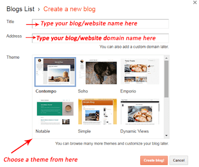 How to Create a free Website on BlogSpot Blogger Easily