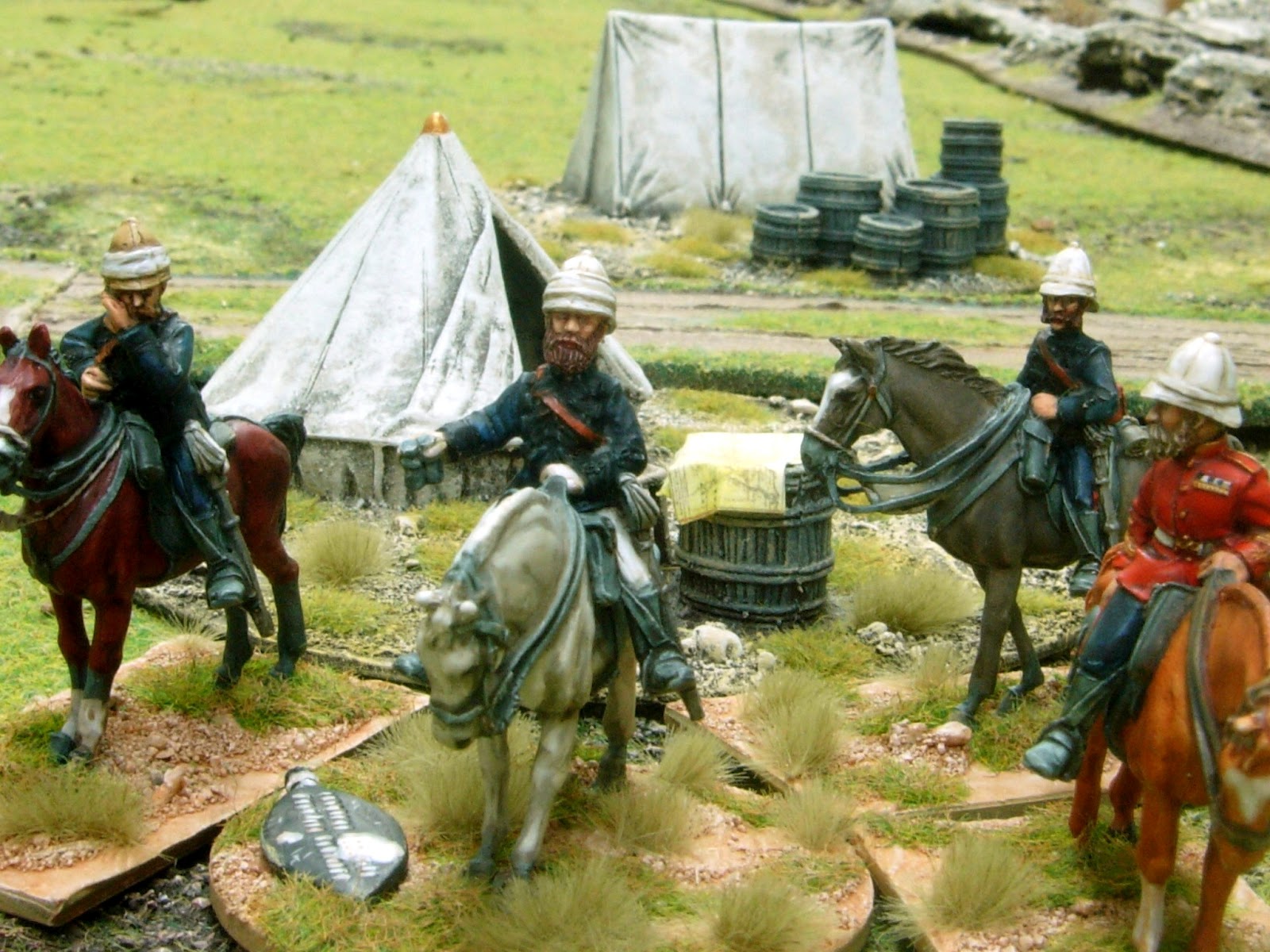 Wargaming with Silver Whistle: Zulu War British High Command.