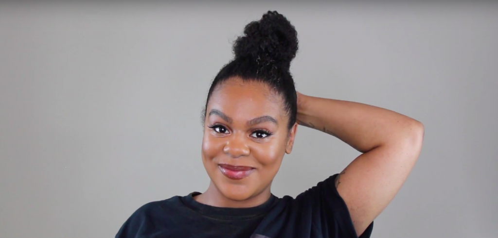 Natural Hair Styles The High Bun Hack For Short Hair Curlynikki
