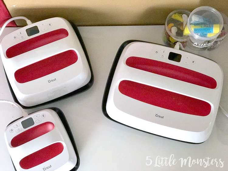5 Little Monsters: All About the Cricut EasyPress 2 and Working with Iron On