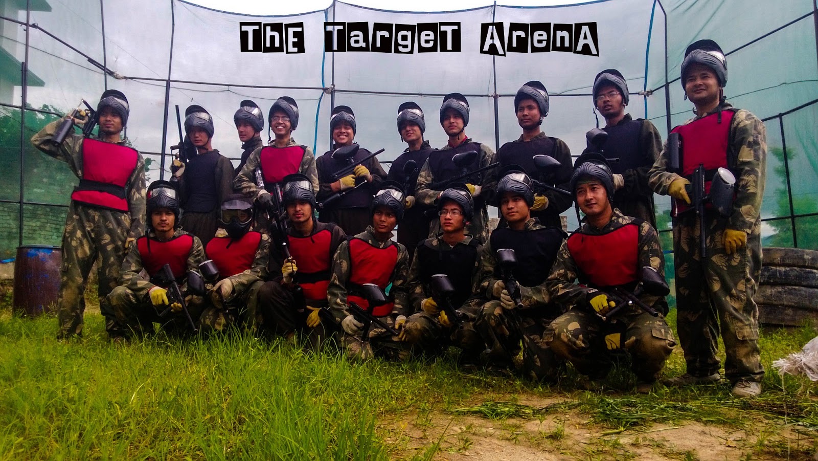 The Target Arena The Target Arena Team Building Recreation Paintball