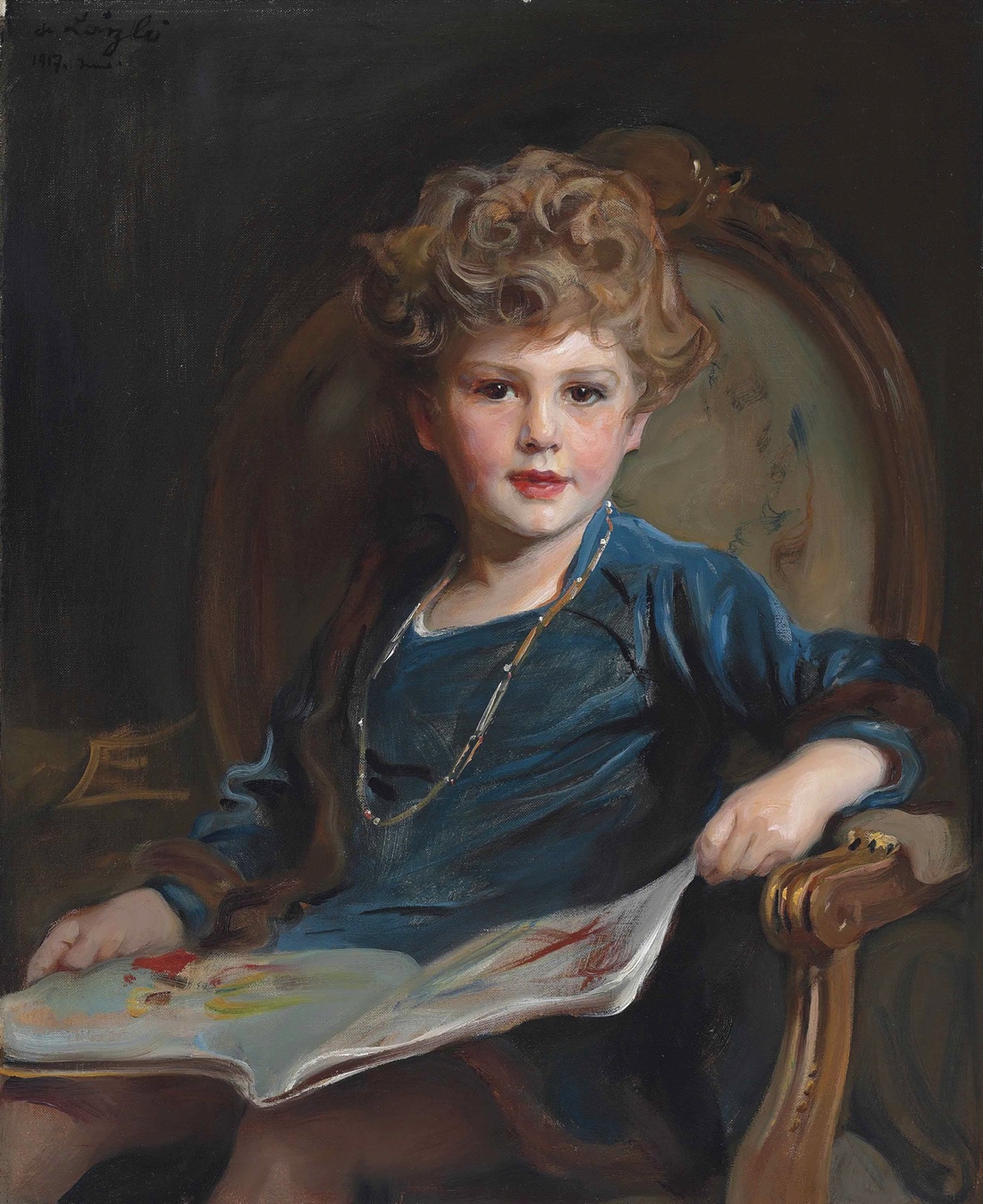 Philip de László (Hungarian, 18691937) Children in Art