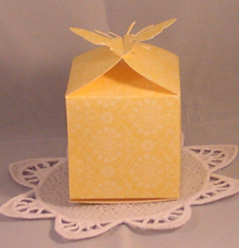 I Like Paper Butterfly Box Cricut Cut