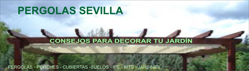 Pergolas  Sevilla - pergolas de madera