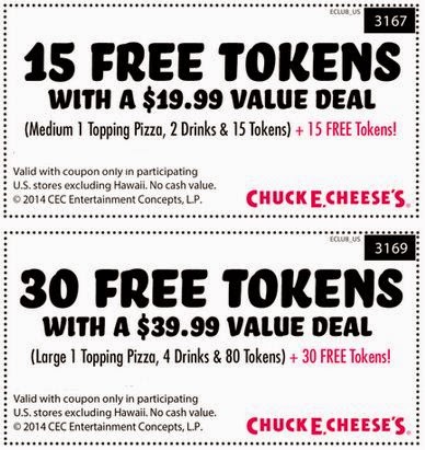Chuck E Cheese Printable Coupons May 2018 - Coupons Printable 2018
