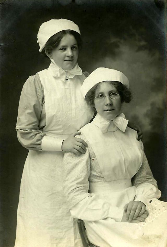 Elegant Photos of Nurses From Edwardian Era Vintage Everyday