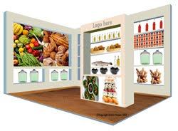 Generic food stand sample design