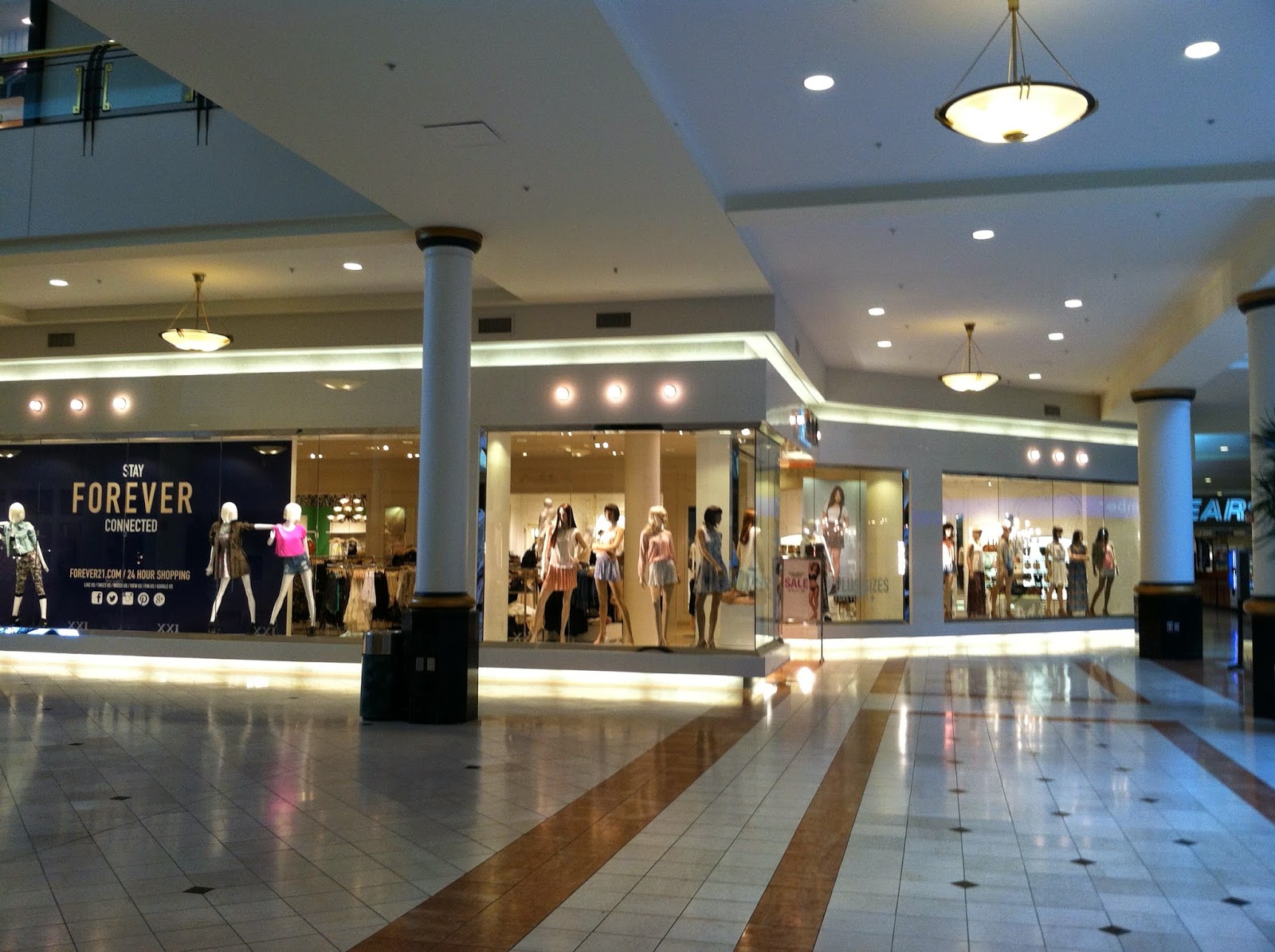 this is the huge forever 21 store forever 21