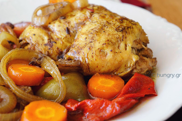 Κοτόπουλο και Λαχανικά στο Slow Cooker