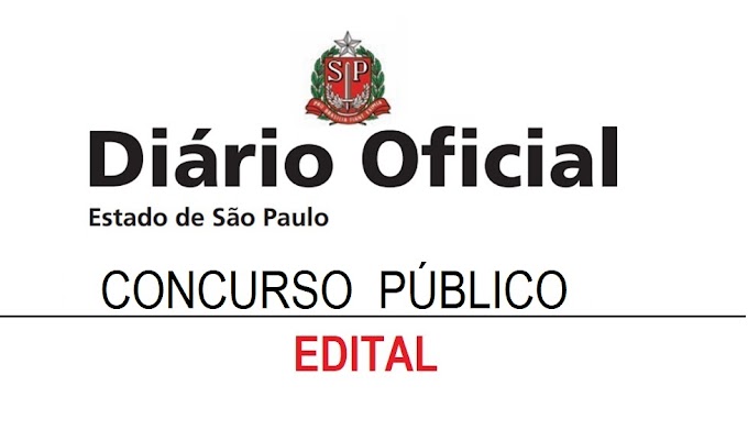 Governo de São Paulo abre Concurso Público para cargos de níveis fundamental, médio e superior. Os salários vão de R$ 1.104,00 a R$ 3.711,79.
