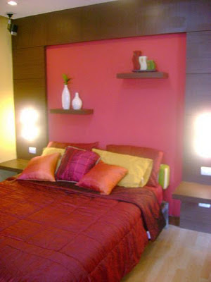 Decoraciones y Modernidades: Modernos dormitorios en color rojo 2012