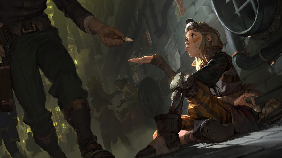 Zaunite Urchin, Legends of Runeterra, 4K, #3.1699