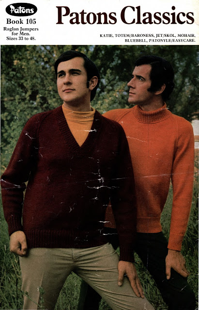 Free 1960's Knitting Pattern Patons Classics No.105 The Vintage Pattern Files Free 1960's Knitting Pattern Patons Classics No.105