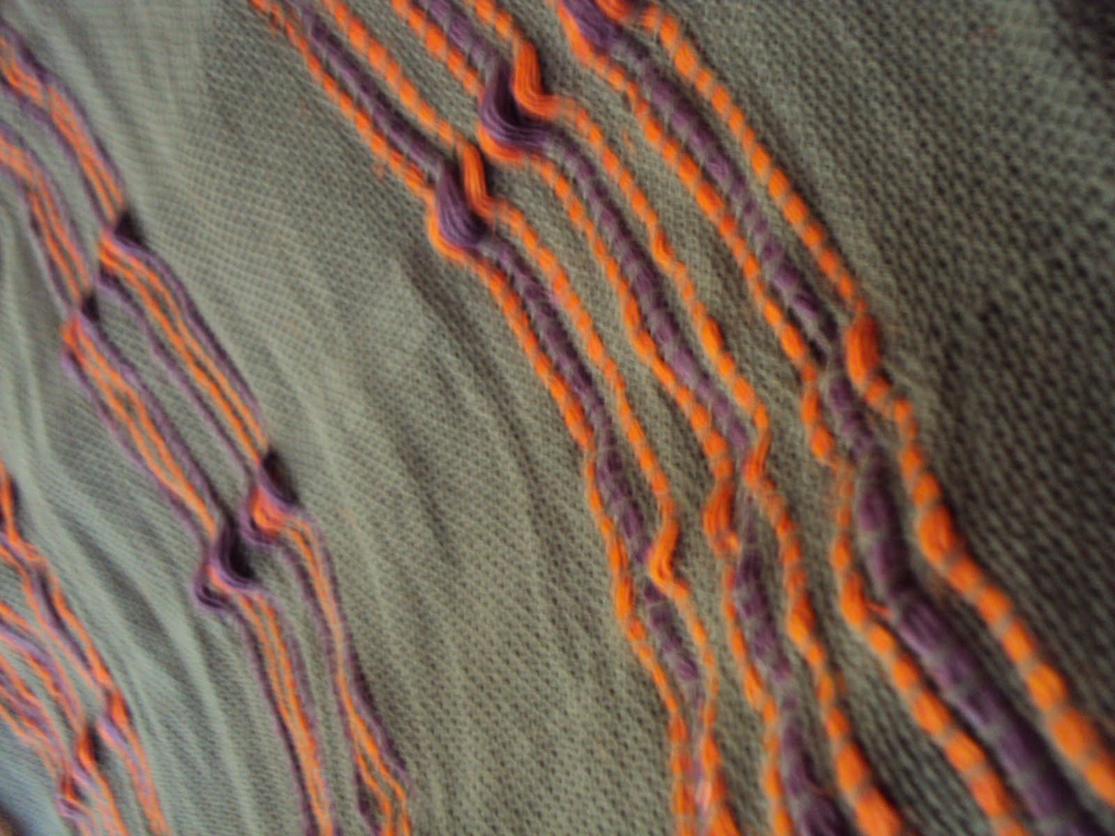 Sussi the traditional weaving pattern
