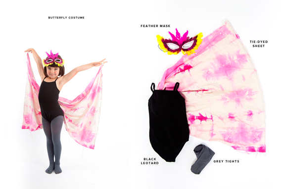 disfraces halloween: mariposa