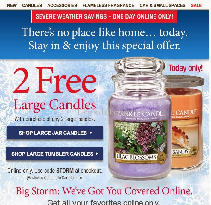 Life Inside the Page Yankee Candle 1.00 melts & samplers B2 G2