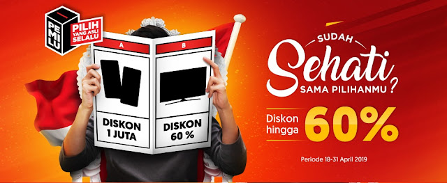 #Bhinneka - #Promo Sehati Sama Pilihanmu & Diskon Hingga 60% (s.d 30 April 2019) #Bhinneka - #Promo Sehati Sama Pilihanmu & Diskon Hingga 60% (s.d 30 April 2019)