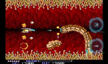 Classic arcade shooter game R-TYPE available on Android