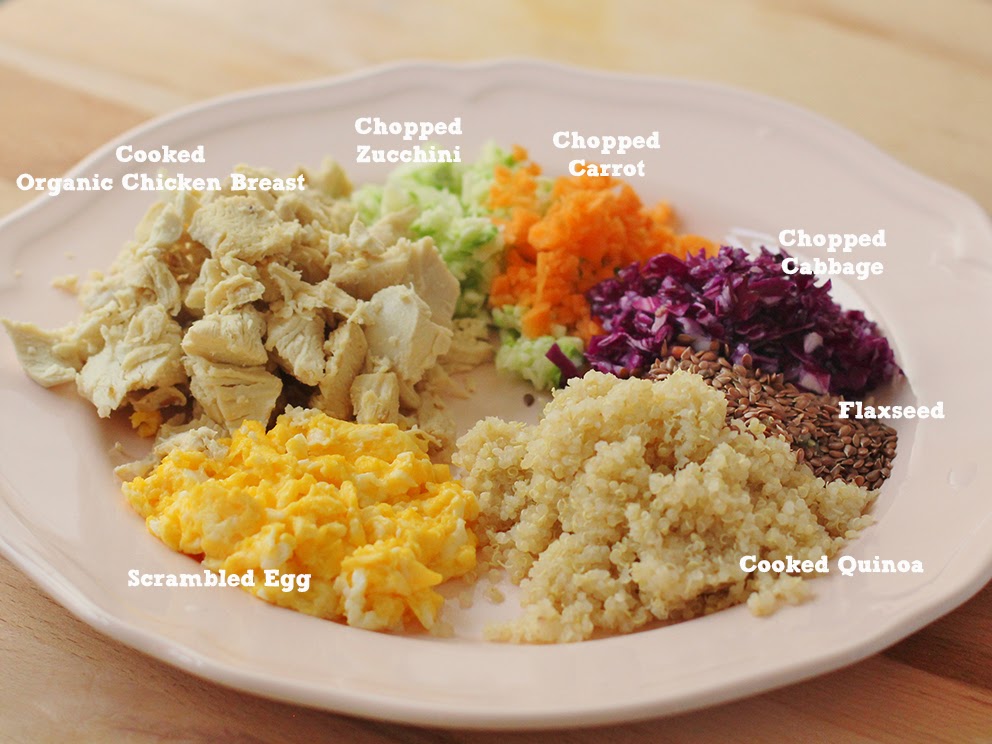 WOOFLINK - Hip designer dog clothes: CHICKEN & VEGGIES QUINOA ♥